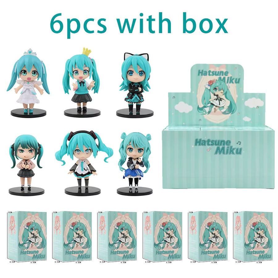Bandai Hatsune Miku Q-Version Blindbox, Anime-Figur, Einzelfigur - Bild 2