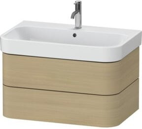 Duravit Waschtischunterschrank Happy D.2 Plus in Eiche, B: 77,5 cm, T: 49 cm - Bild 1
