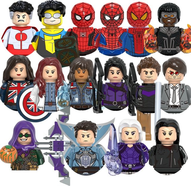 Beast Kingdom Marvel Kate Bishop Doctor Doom Daredevil Hela, Mini-Bausteine, Einzelfigur - Bild 1