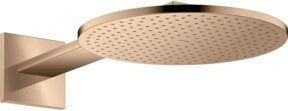 Hansgrohe Axor Kopfbrause 300 1jet mit Brausearm, Polished Red Gold, Rund, Wandmontage - Bild 1