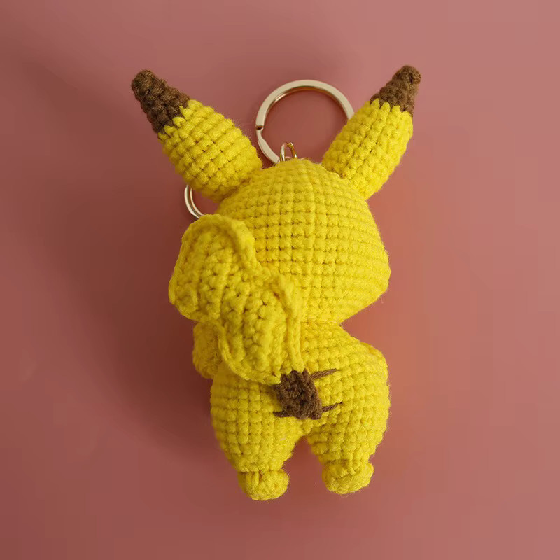 Bandai Cartoon süßer Schlüsselanhänger häkeln Puppe, Strickspielzeug, Unisex - Bild 2