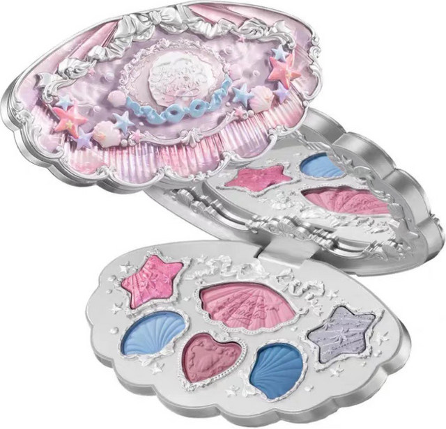 Flower Knows Shell's Jewel Collection Lidschatten-Palette, 6 Farben - Bild 1