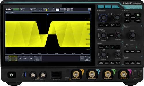Uni-T MSO3054HD Digital-Oszilloskop 500MHz 2.5 GSa/s 500 Mpts 12 Bit in Schwarz - Bild 1
