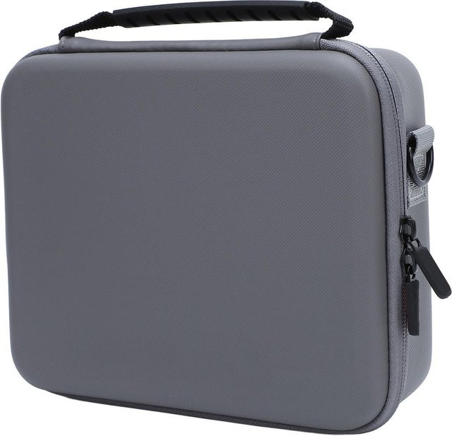 Koogeelife Tragetasche für Pocket 3, stoßfeste Aufbewahrungsschutztasche aus PU für Kamerazubehör, grau - Bild 1