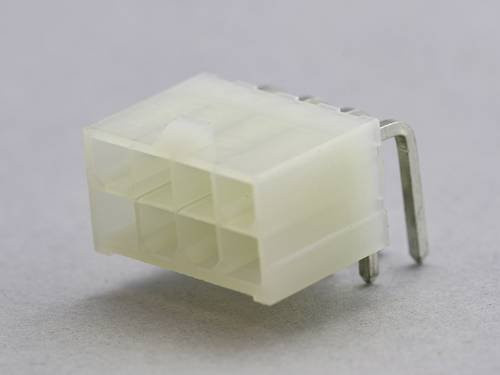 Molex Einbau-Stiftleiste Standard in Weiß mit 8 Polen und einem Rastermaß von 4,20 mm - Bild 1