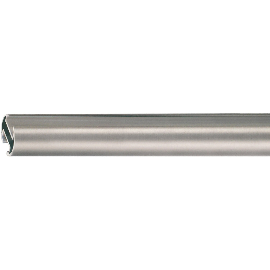 Mydeco Gardinenstange für Gleiter in Edelstahl-Optik, Farbe: Silber, Durchmesser: 2 cm, Länge: 120 cm - Bild 2