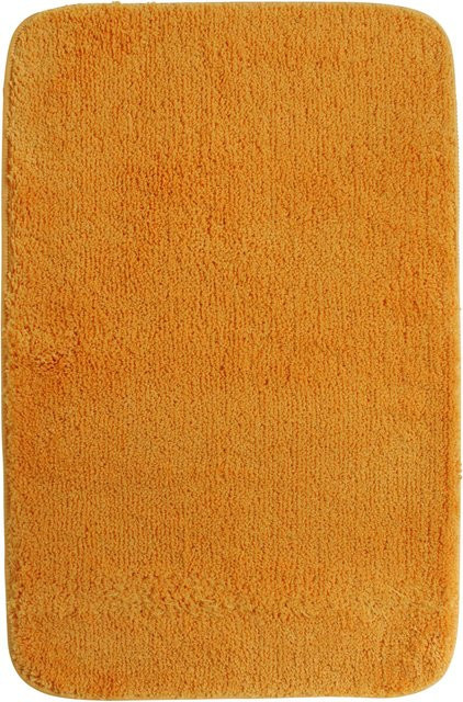 NYVI Badematte Lasalle in Orange, rutschfest und saugfähig, B/T: 60 x 90 cm - Bild 1