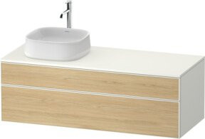 Duravit Waschtischunterschrank Zencha in Weiss, B/T: 130 x 55 cm - Bild 1