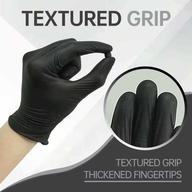 INMAICH Einweg Nitrilhandschuhe Schwarz Größe S - Bild 3