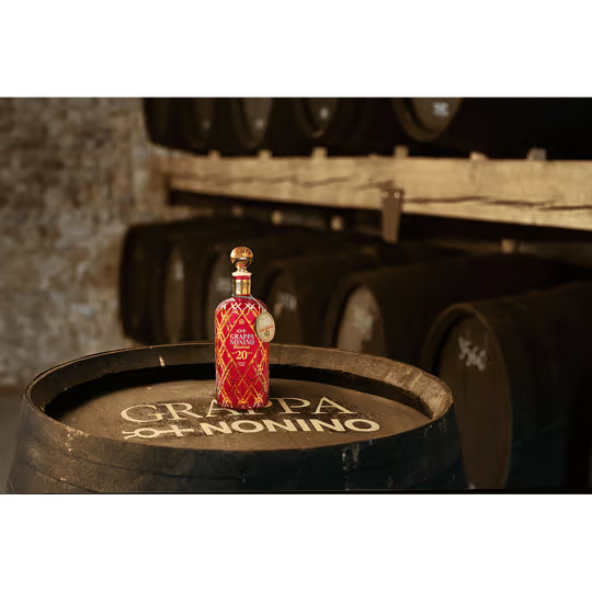 Nonino Grappa Riserva, Aged 20 Years, Grappa & Tresterbrand, 0,7 l - Bild 2