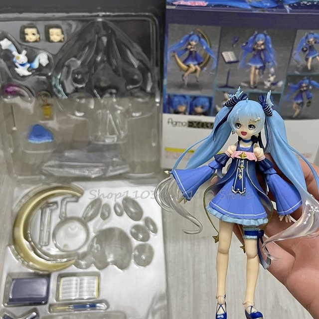 Bandai Anime FIGMA EX-037 Twinkle Snow Ver. Miku, Actionfiguren, Hatsune Miku, Kunststoff, Blau - Bild 1