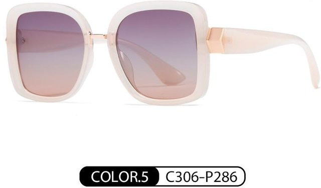 Dote Sonnenbrille, Butterfly, Vollrand, Kunststoff, Beige, Damen - Bild 1
