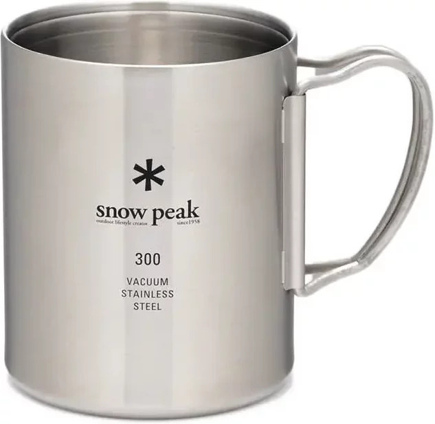 Isolierbecher aus Edelstahl Snow Peak in Silver - Bild 1