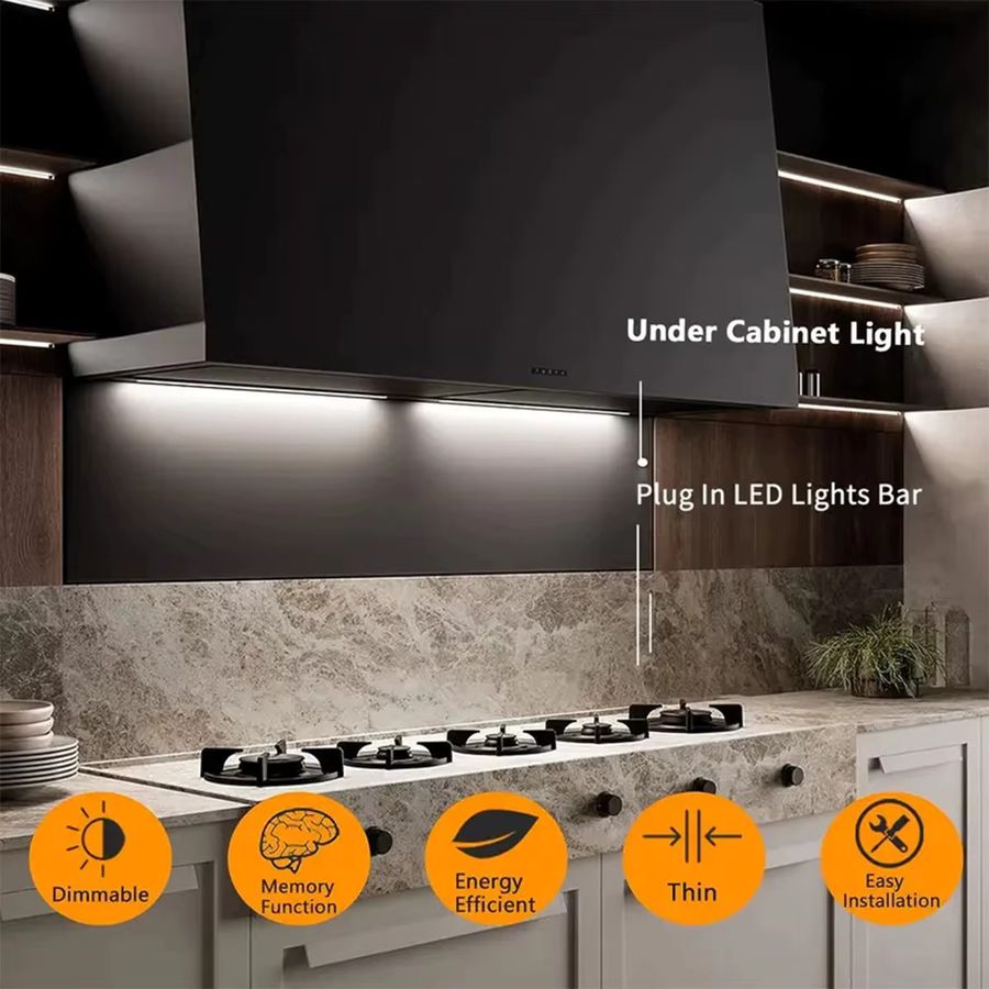 Dimmbare LED Leselampe von aoyuansea in Weiß mit Magnetbefestigung und USB-Anschluss - Bild 4