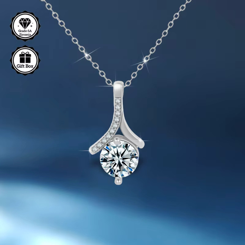 LAMVOICE Halskette, Silber, Zirkonia, Damen - Bild 1