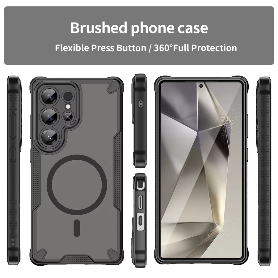 DecoPhone Handyhülle mit Magnetverschluss für Android, transparent und matt, hautfreundlich - Bild 1