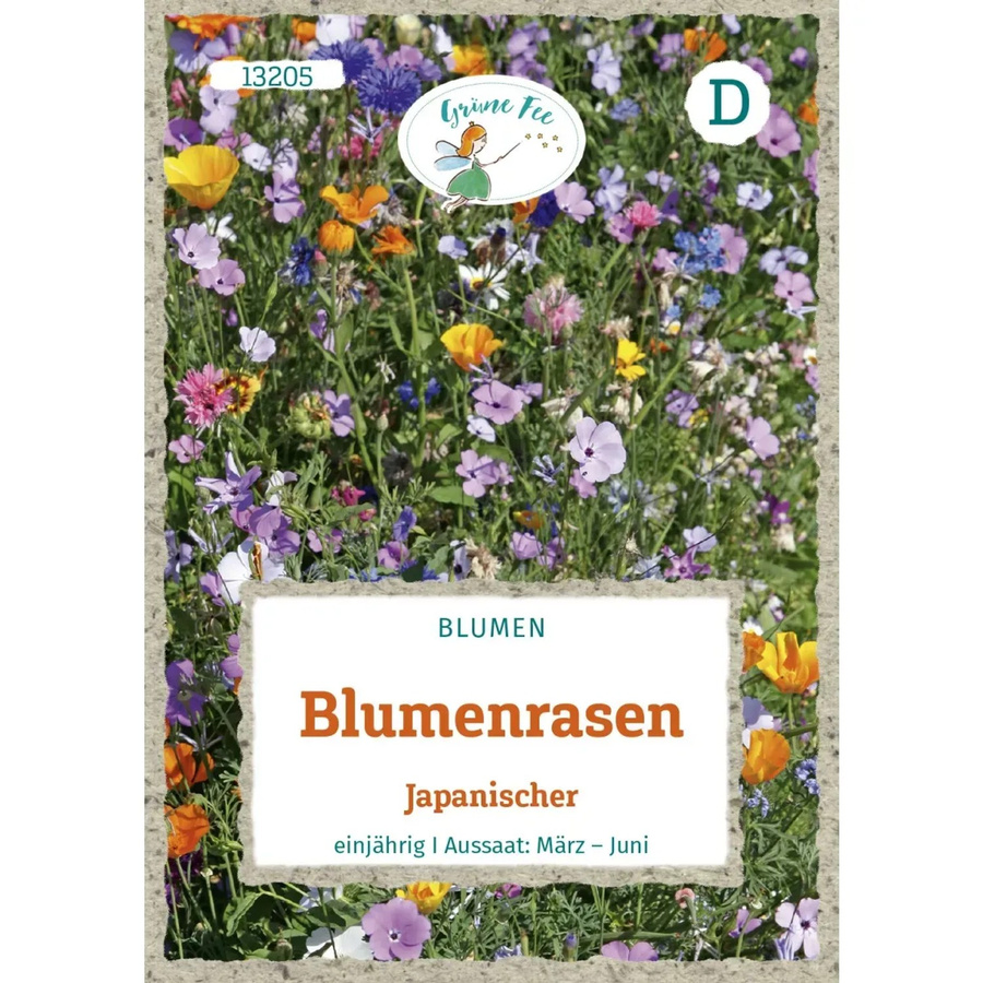 Grüne Fee Japanisches Blumenrasen Saatgut für Sommer und Kleingarten - Bild 2