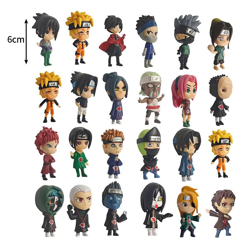 Bandai Naruto Adventskalender, Actionpuppe, 24-teiliges Set, ab 3 Jahren - Bild 3