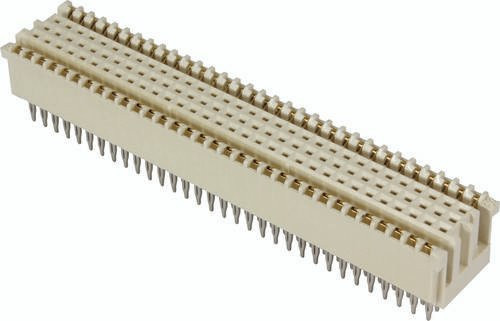 HARTING Federleiste 02021601202 aus Messing in Beige mit 5 Reihen - Bild 1