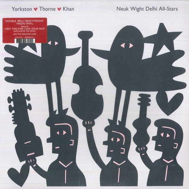 Neuk Wight Delhi All-Stars von Yorkston, Thorne, Khan, Vinyl/LP, grau - Bild 1