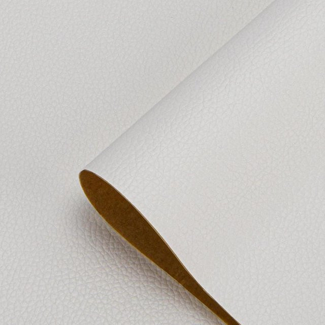 Selbstklebender PU-Leder Reparatur-Patch in Weiß für Sofa, Möbel und Auto Innenraum, B x L: 100 x 137 cm - Bild 1