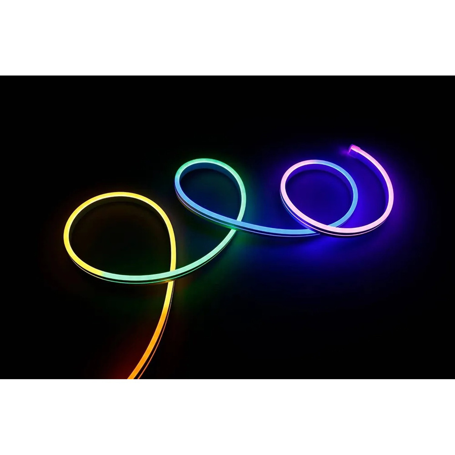 Eglo LED Stripe RGBIC Wandleuchte in Schwarz-weiß, Mehrfarbig, Länge: 3 m, 3,6 W - Bild 2