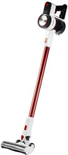 DOMO BLCD Clean Star DO242SV Akku-Handstaubsauger 21.6V mit Zyklon-Technik, weiß, beutellos mit Wandhalterung - Bild 1
