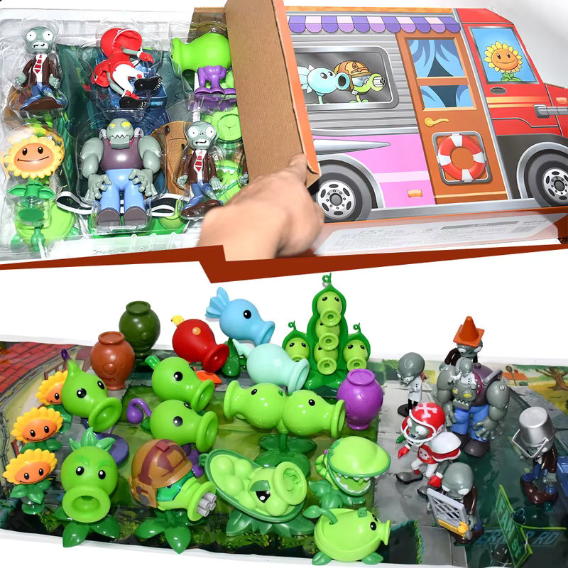 TAKARA TOMY Plants vs. Zombies Crazy Dave Penny Set - Bild 4