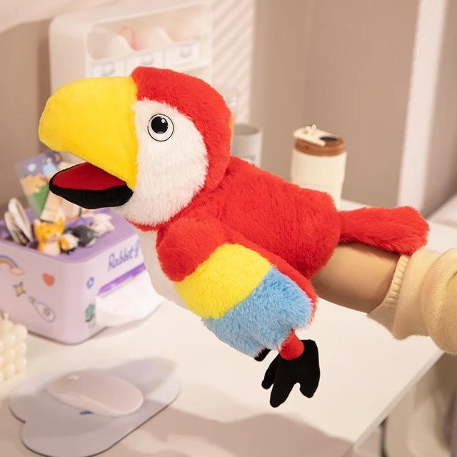 Yiran Health & Beauty Toucan Handpuppe Plüsch, 35cm - Bild 1