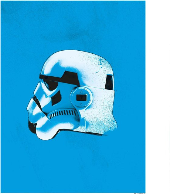 Komar Wandbild Star Wars Stormtroopers aus Qualitätsvlies, Breite: 40 cm, Höhe: 50 cm - Bild 1