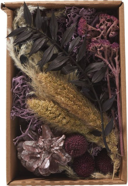 Othmar Decorations Trockenblüten Potpourri Set Lilac in Violett aus Naturmaterialien - Bild 1