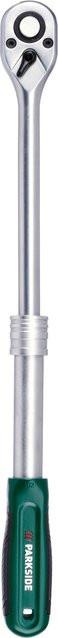 Parkside Teleskopratsche Set 1/2 Zoll, 2er Pack, Silber - Bild 1