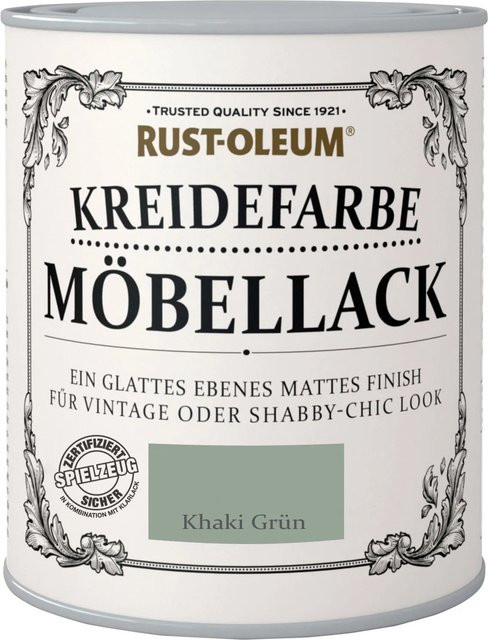 Rust-Oleum Kreidefarbe Möbellack Khaki Grün Matt 0,75 l - Bild 1