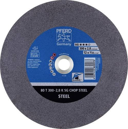 PFERD Trennscheibe SG CHOP STEEL für Stahl, Durchmesser: 300 mm, Dicke: 2,8 mm, Bohrung: 32 mm, 20 Stück, grau - Bild 1