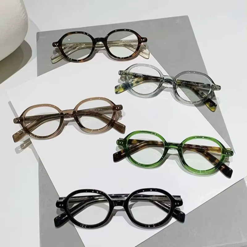 Retro Cat Eye Lesebrille, Vollrand, Kunststoff, Unisex - Bild 2