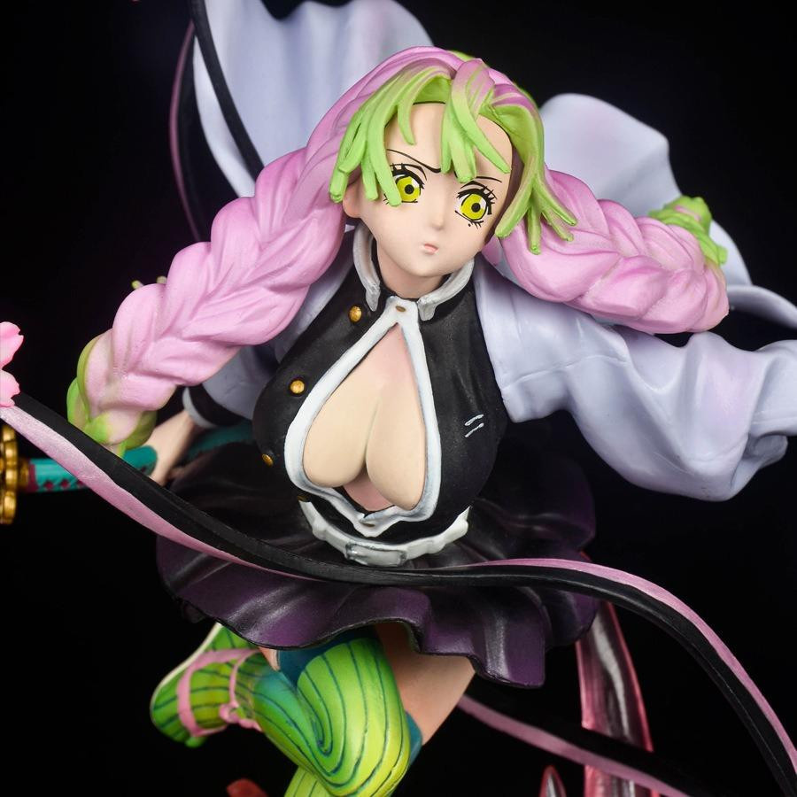 Yiran toy 1 Demon Slayer Kanroji Mitsuri Anime Mädchen Figur 22cm - Bild 2