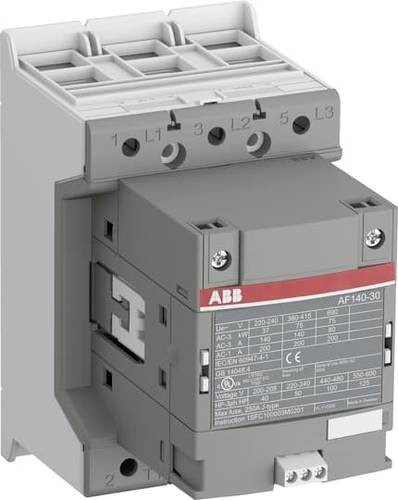 ABB Schütz AF140-30-00B-33 mit 3 Schließern, 75kW, grau - Bild 1