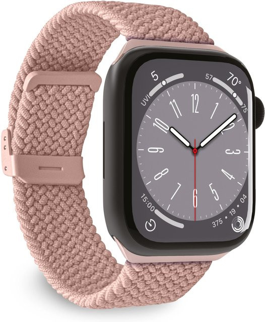Armband LOOP für Apple Watch 38/40/41 mm, Textil/NATO, Rosa, Unisex - Bild 1