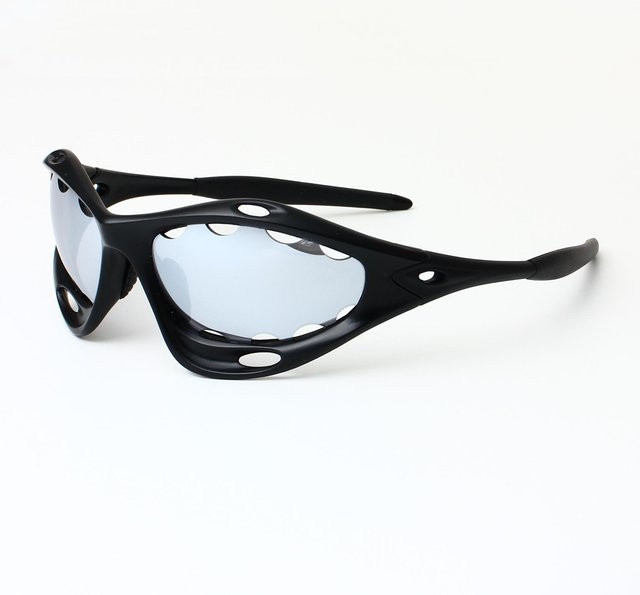 Binchi Outdoor Equipment Sonnenbrille, Vollrand, Kunststoff, Unisex, black - Bild 1