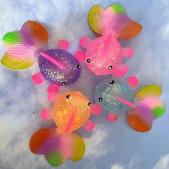 BC Pet Supplies Goldfisch-Quetschball, mit großen Augen - Bild 1