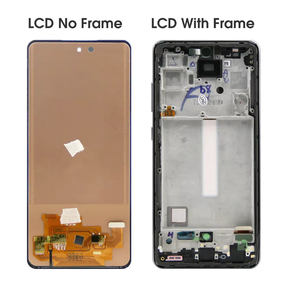 Samsung A52 5G AMOLED Display mit Touchscreen Digitizer Montage Ersatz in Schwarz für SM-A526B und SM-A5260 - Bild 3