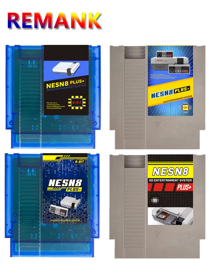 REMANK N8 Patrone NESN8 Plus N8 für NES Videospielkonsole mit neuer Shell - Bild 4