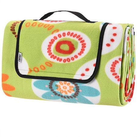 Detex Picknickdecke Blumen Multicolour B/B: 200 x 200 cm
