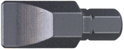 Stahlwille Bit-Schraubendrehereinsatz Außen-6kant in Schwarz, 2,0 x 12 mm - Bild 1