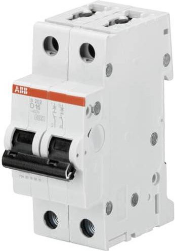 ABB S202-D2 Leitungsschutzschalter 2-polig 2CDS252001R0021 - Bild 1