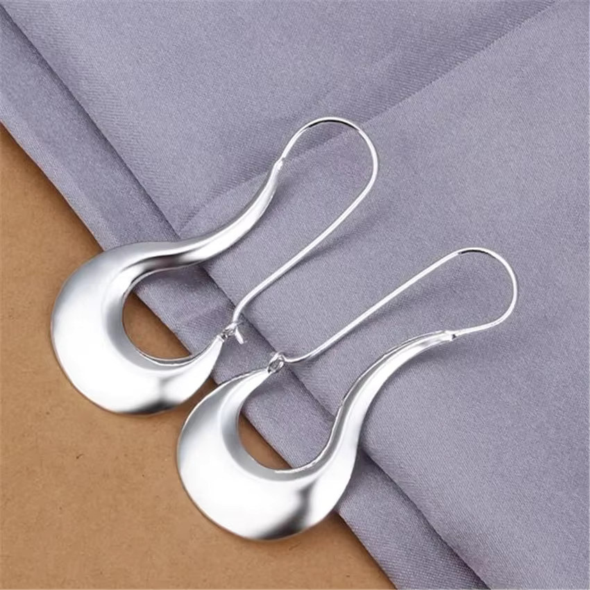 URMYLADY Tropfen-Ohrringe, 925 Silber, Damen - Bild 3