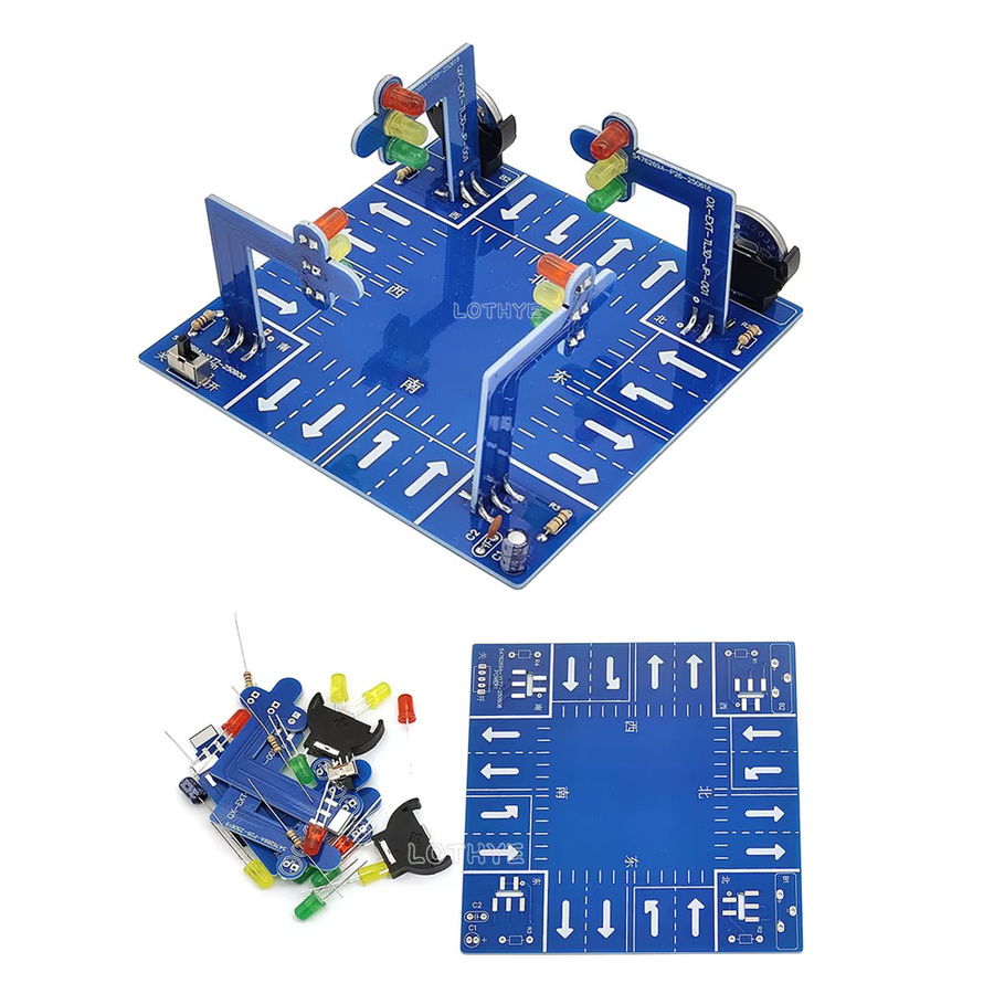 LOTHYE Kreative DIY Ampel Licht Elektronische Kit, LED Beleuchtung, Lautsprecher - Bild 3