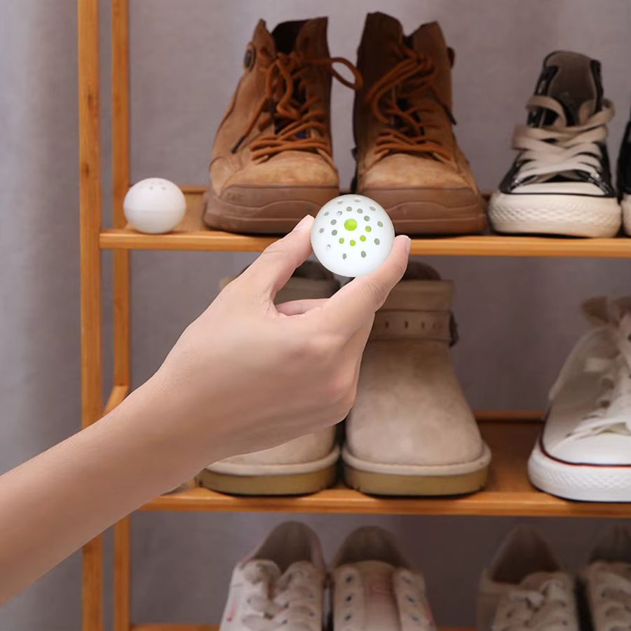 VKTECH Deodorant Ball mit Jasmin Duft als langlebiger Lufterfrischer für Schuhe, Schrank und WC - Bild 3