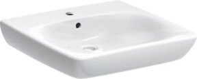 Geberit Waschtisch Renova Comfort in Weiß mit Überlauf und Keramik-Ausführung, B/T: 60 x 55 cm - Bild 1