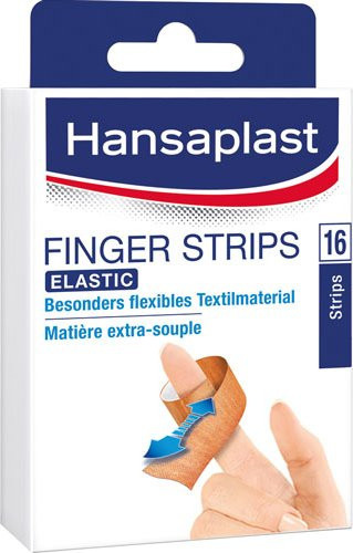 Hansaplast Finger Pflaster extra lang in Beige, Maße: 19 x 120 mm - Bild 1